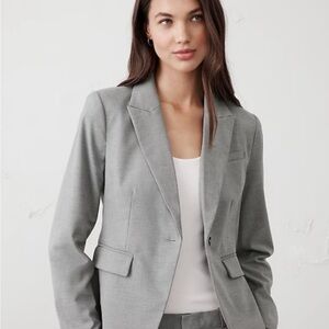 Women's Gray Two Piece Suit